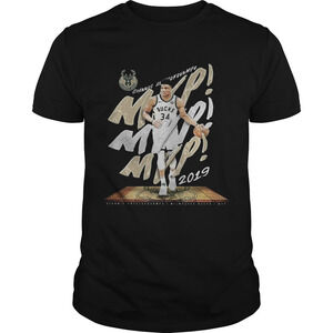 Giannis Antetokounmpo Mvp Milwaukee Bucks Shirt